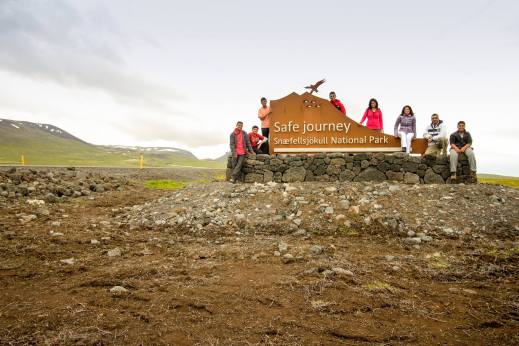 Entrance to the Snæfellsjökull National Park