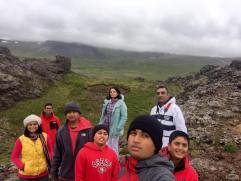 within the crater of Snæfellsjökull active volcano