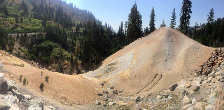 sulfur works, lassen